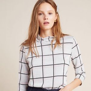 NWT Ezra Mock Neck Pullover